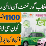 E Taxi Punjab Gov PK
