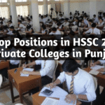 84% Top Positions in HSSC 2025 by Private Colleges in Punjab