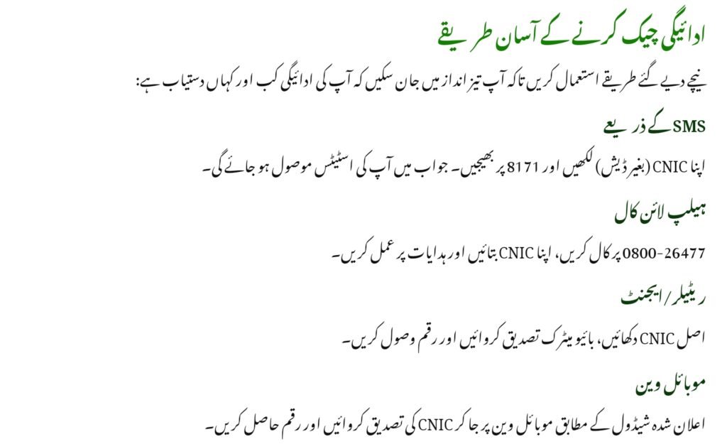 BISP Phase 2 Payment