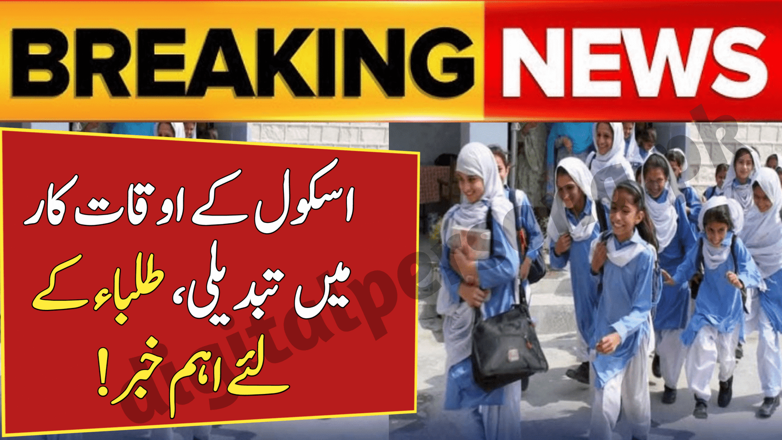 School Timings in Punjab